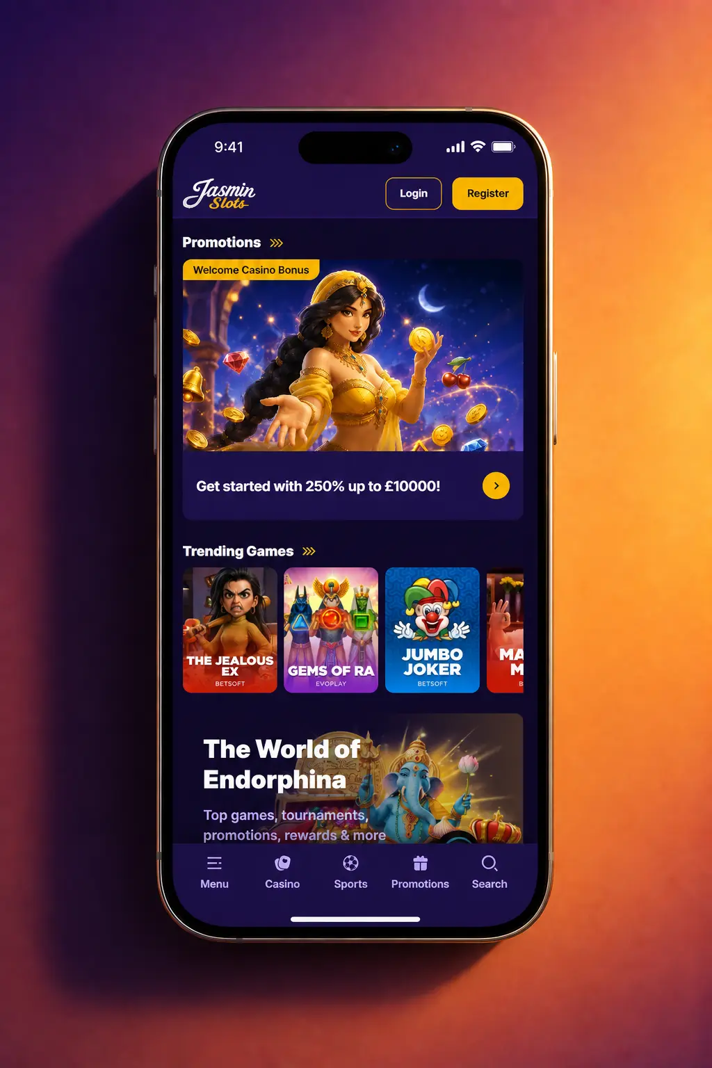 Jasmin Slots mobile PWA deposit guide showing cashier payment options including PayPal, Skrill and crypto in UK