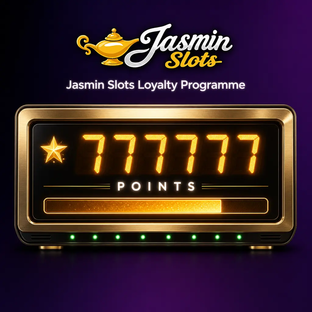 Jasmin Slots loyalty programme rewards points for slots, live casino, crash games and sports betting wagers in GBP
