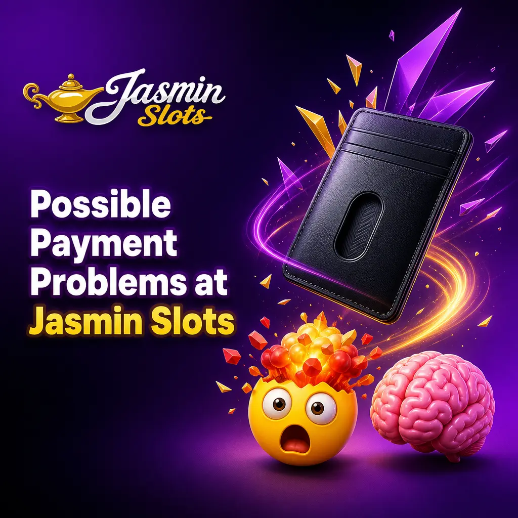 Jasmin Slots payment issues guide showing common deposit and withdrawal problems with solutions for UK players